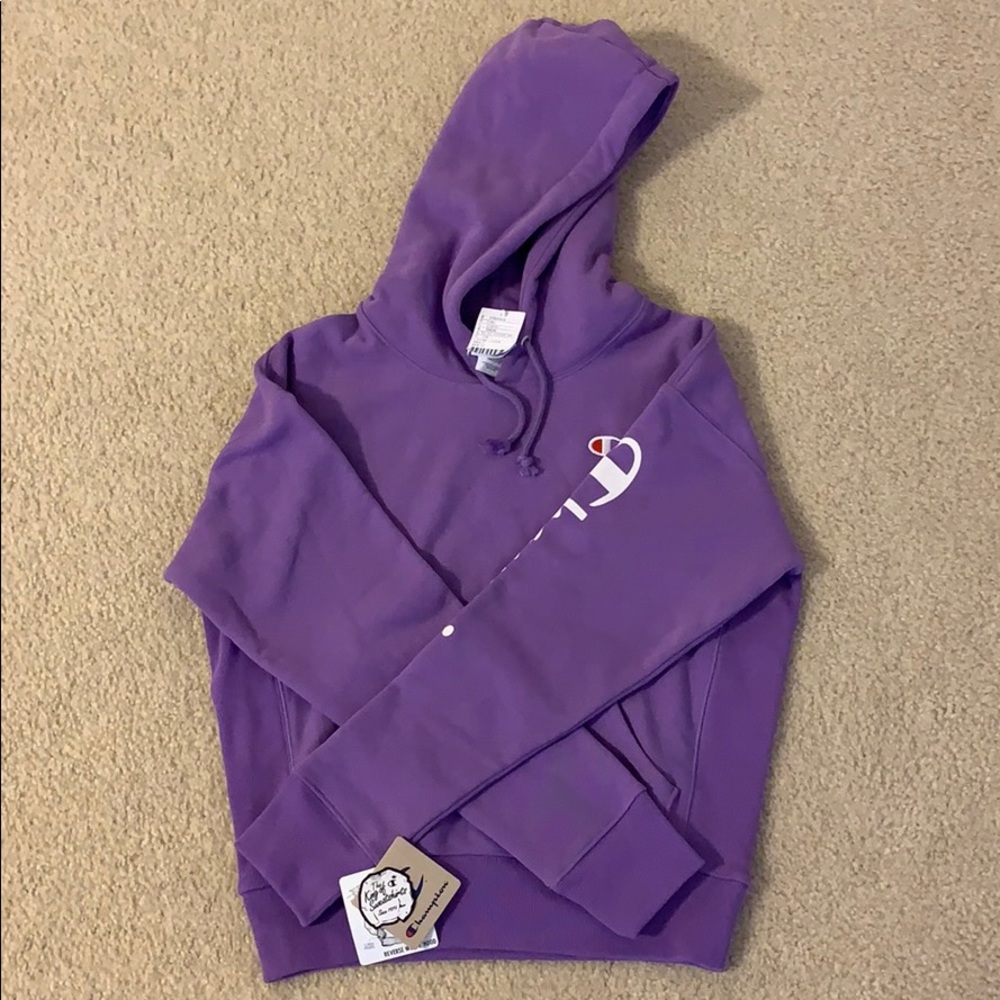 Purple Champion Hoodie